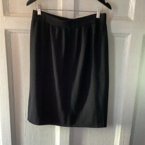St. John Basic Elegant Black Women's Skirt